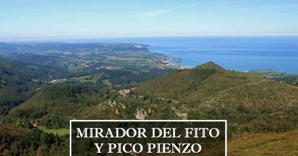 Duplex Con Vistas Al Picu Pienzu, Colunga Lägenhet Exteriör bild